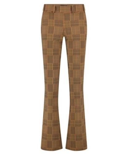 Lady Day Amsterdam broek poppy estate print camel