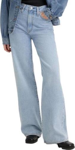 Levi's Ribcage wide leg far and wide lt blue denim