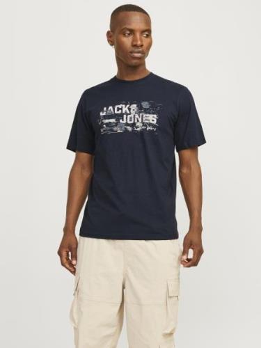 Jack & Jones Jcooutdoor logo tee ss crew neck sn