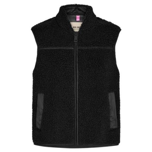 Mos Mosh 165230 801 mosmosh mmrowe teddy waistcoat black