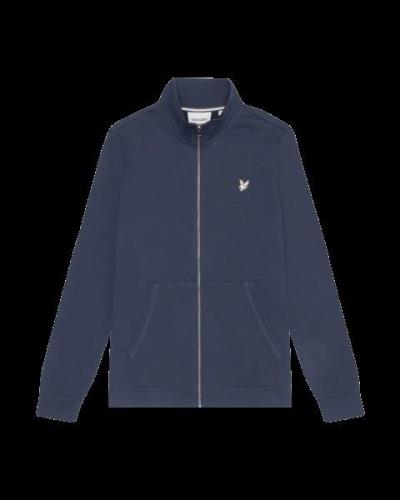 Lyle and Scott Lyle&scott diagonal weave french terry zip through vest...