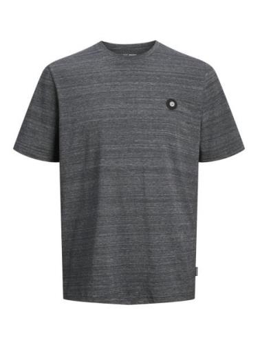 Jack & Jones Jcopuffer tee ss crew neck smu antraciet