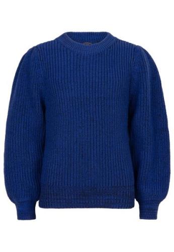 Indian Blue Meiden gebreiden sweater heavy