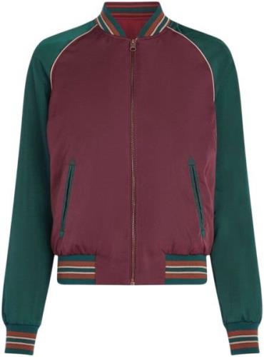 King Louie Reversible bomber jacket dazy windsor red