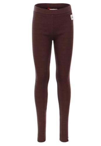 Looxs Revolution Meisjes legging rib dark chocolate