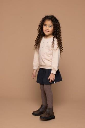 Looxs Revolution Sweater latte pink moon voor meisjes in de kleur