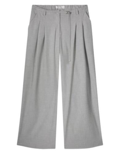 Summum Trousers wide leg viscose blend stretch pantalons 4s2672-12072