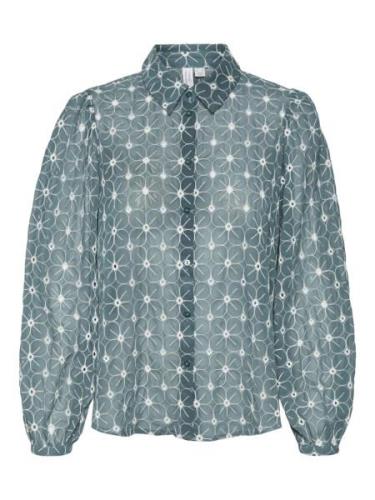 Vero Moda Vmruth ls shirt wvn btq donker