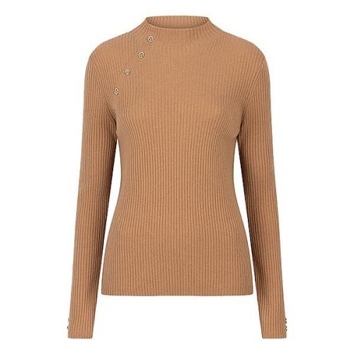 Esqualo Sweater f24-07526 brandy