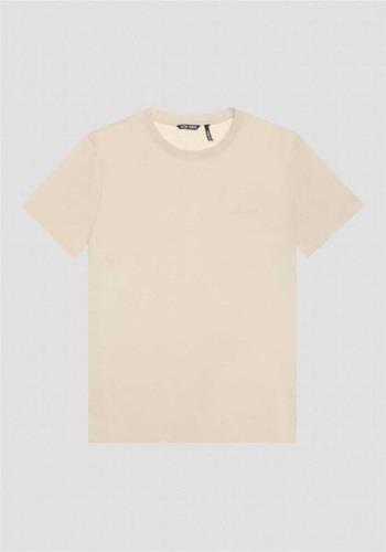 Antony Morato T-shirt s24 logo print sand bruin