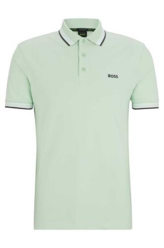 Hugo Boss Polo paddy s24 open groen