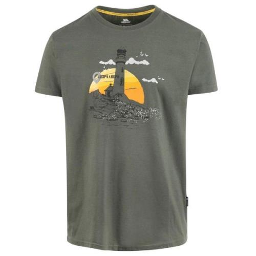 Trespass Heren seacliff bedrukt casual t-shirt