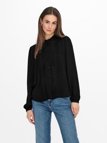 Jacqueline de Yong Jdyellis l/s lace shirt wvn