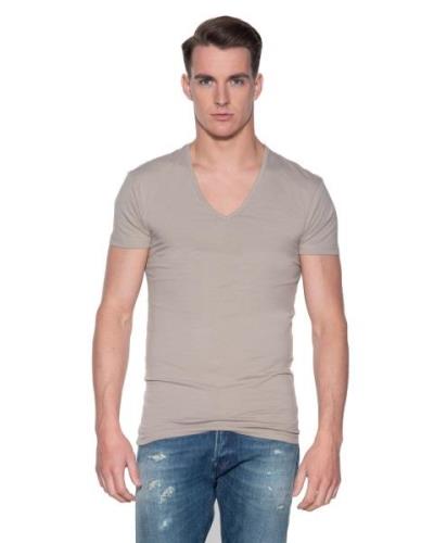 Slater Stretch t-shirt diepe v-hals 2-pack