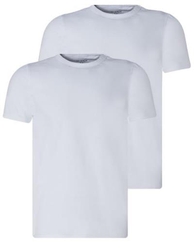 J.C. Rags Basic t-shirt met korte mouwen 2-pack