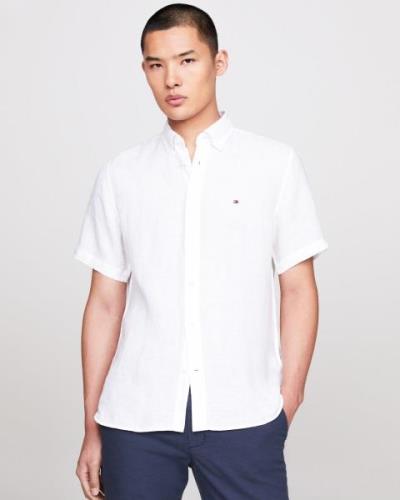 Tommy Hilfiger Menswear casual overhemd met korte mouwen