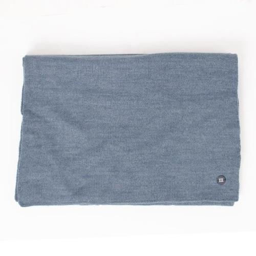 Tresanti Snow | fine knitted scarf with rubber logo iii |