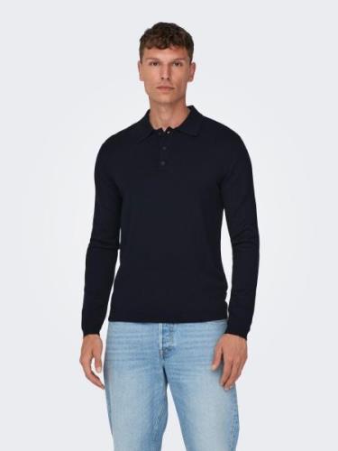 Only & Sons Onswyler life reg 14 ls polo knit n