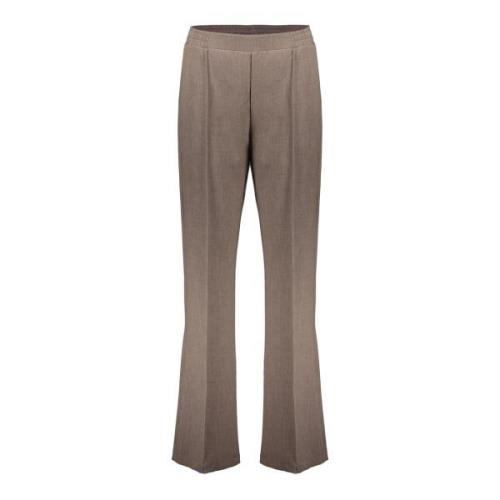 Geisha Pants elastic waist taupe