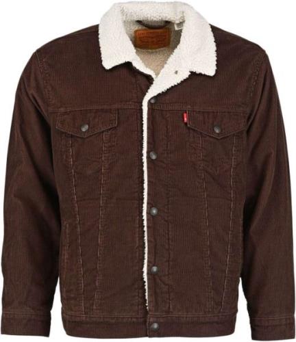 Levi's Relaxed fit sherpa trkr chicory coffee