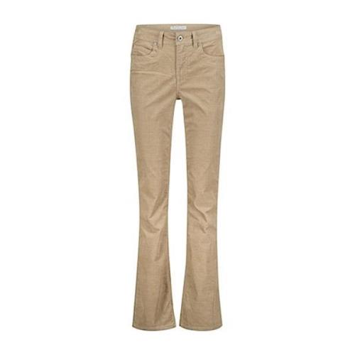 Red Button Broek srb4089 babette cord clay