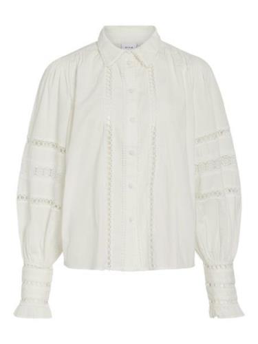 Vila Vicorlina ls shirt off-white