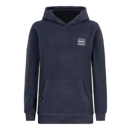 Indian Blue Jongens hoodie teddy navy