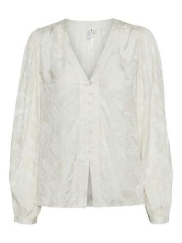 Vero Moda Vmmola ls shirt wvn btq off-white