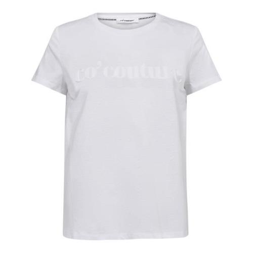 Co'Couture Cc embossed logo tee