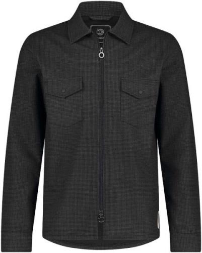 Blue Industry Overshirt black