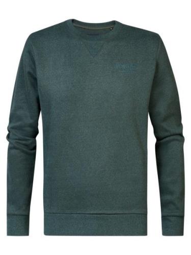 Petrol Industries M-3040-swr309 sweater round neck print donker