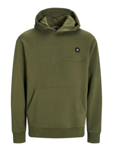 Jack & Jones Jcopepe sweat hood smu army