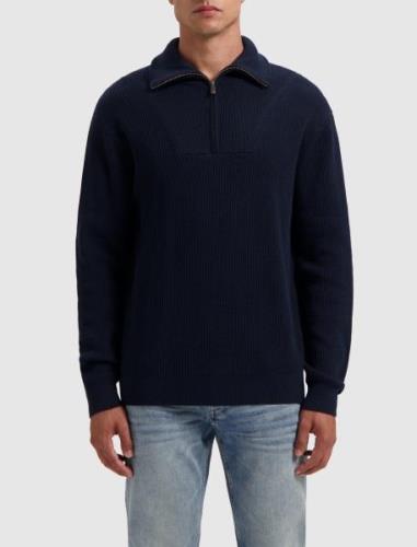 Pure Path Loose fit halfzip knitwear