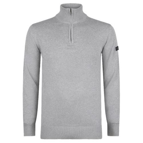 PRESLY & SUN Lewis zip knitted pullover