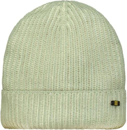 No Excess Beenie 2 coloured melange rib cement