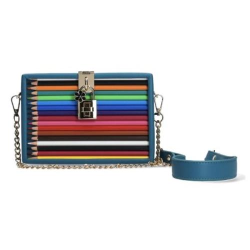 Laura Vita Sac crayon bleu