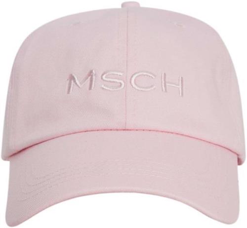 Moss Copenhagen Mschwinnie logo cap pink