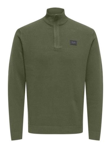 Only & Sons Onsjaxson life reg 12 half zip knit