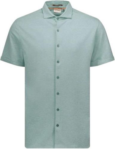 No Excess Overhemd korte mouw jersey stretch mint