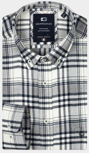 Giordano Casual hemd lange mouw ivy 427307/60