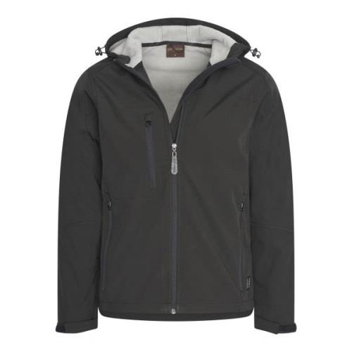 Cappuccino Italia Softshell hood jacket black