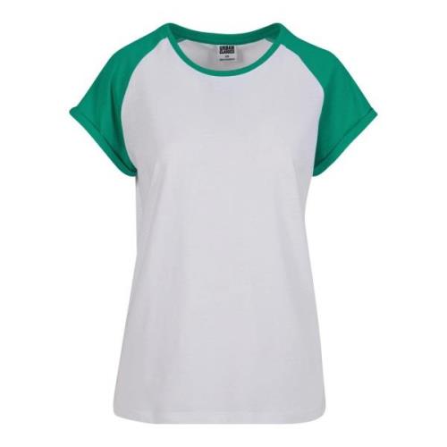 Urban Classics Dames contrast raglan t-shirt