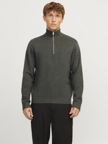 Jack & Jones Jprblamilano stitch knit half zip s