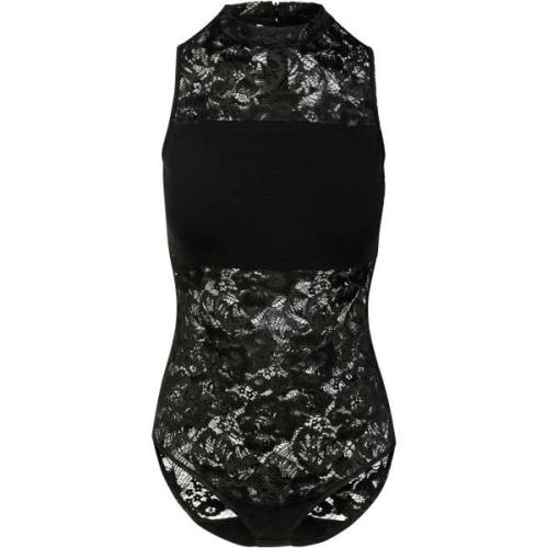 Urban Classics Dames kanten bodysuit