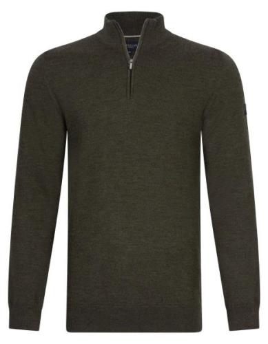 Cavallaro Merino half zip pullover truien 118245001