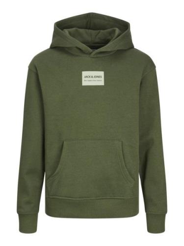 Jack & Jones Jjhakkai sweat hood jnr donker