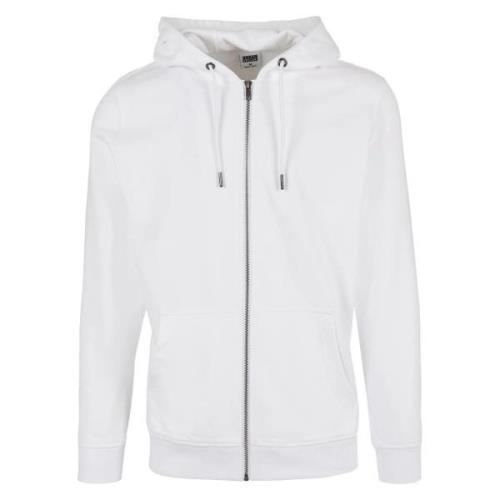 Urban Classics Heren basic badstof full zip hoodie