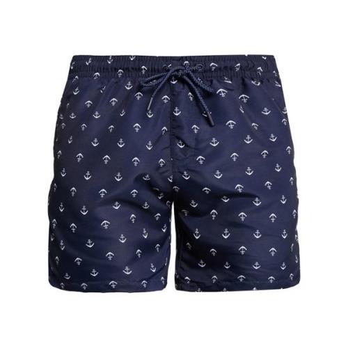 Urban Classics Heren anker zwemshort