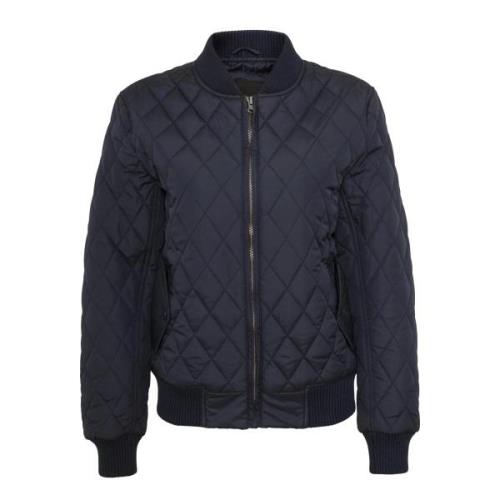 Urban Classics Dames diamond nylon gewatteerd jasje