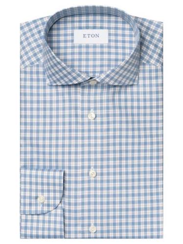 Eton Slim fit ruit twill shirt